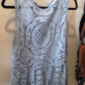 Light blue dress by Kimchi Blue